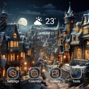 Samsung-Galaxy-Theme-Christmas-Eve-Village-Landscape_thumb.jpg