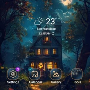Samsung-Galaxy-Theme-A-House-In-The-Woods-On-A-Full-Moon_thumb.jpg