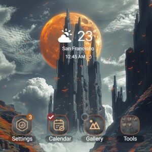 Samsung-Galaxy-Theme-A-City-On-A-Black-Planet-With-A-Red-Moon_thumb.jpg