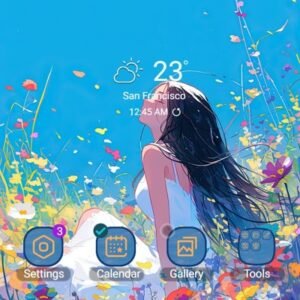 Samsung-Galaxy-Theme-A-Girl-On-A-Midsummer-Flower-Field_thumb.jpg