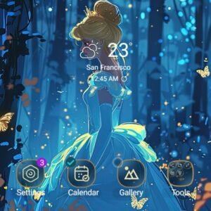 Samsung-Galaxy-Theme-Princess-In-Blue-Dress-In-Autumn-Forest_thumb.jpg