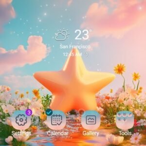 Samsung-Galaxy-Theme-A-Star-On-The-Lake-With-Flowers_thumb.jpg