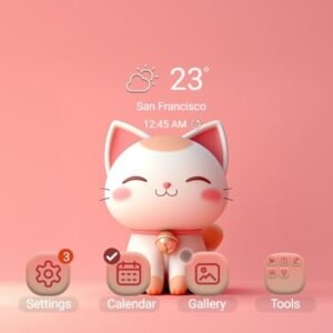 Samsung-Galaxy-Theme-A-White-Cat-With-A-Golden-Bell_thumb.jpg