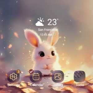 Samsung-Galaxy-Theme-A-White-Rabbit-In-The-Autumn-Forest_thumb.jpg