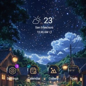 Samsung-Galaxy-Theme-Mountain-Village-Under-Blue-Stars_thumb.jpg