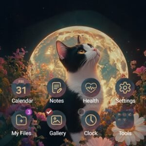 Samsung-Galaxy-Theme-A-Cat-In-A-Flower-Field-On-A-Moonlit_thumb.jpg