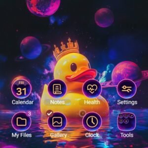 Samsung-Galaxy-Theme-The-Crowned-Duck-Of-The-Purple-Planet_thumb.jpg