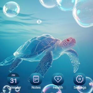 Samsung-Galaxy-Theme-Sea-Turtle-Swimming-In-The-Clear-Sea_thumb.jpg