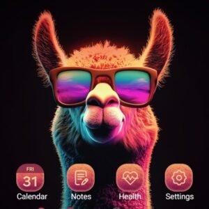 Samsung-Galaxy-Theme-A-Alpaca-Wearing-Sunglasses-In-Sunset_thumb.jpg