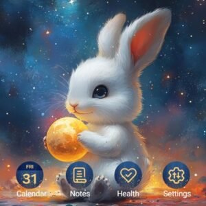 Samsung-Galaxy-Theme-A-Baby-Rabbit-Holding-A-Golden-Planet_thumb.jpg