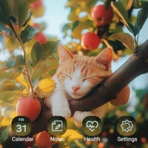 Samsung-Galaxy-Theme-A-Cat-Napping-On-An-Apple-Tree-Branch_thumb.jpg