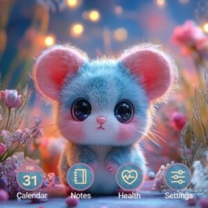 Samsung-Galaxy-Theme-A-Little-Mouse-In-The-Flower-Garden_thumb.jpg