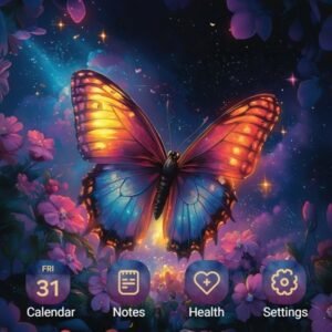 Samsung-Galaxy-Theme-Blue-Butterfly-On-Purple-Flower-Field_thumb.jpg