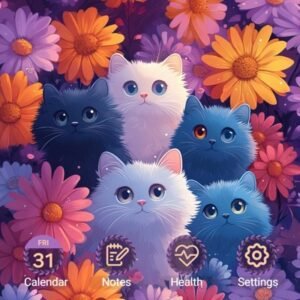 Samsung-Galaxy-Theme-Cats-In-A-Purple-Chrysanthemum-Field_thumb.jpg