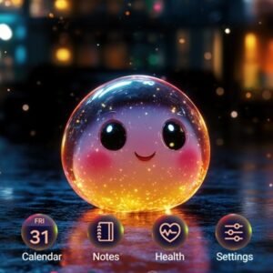 Samsung-Galaxy-Theme-Water-Droplet-Emitting-Golden-Light_thumb.jpg