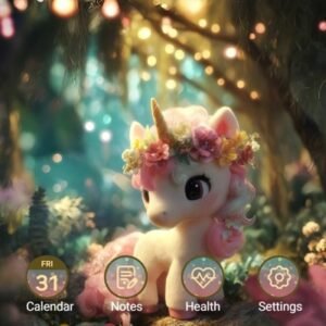Samsung-Galaxy-Theme-A-Baby-Unicorn-In-The-Forest_thumb.jpg