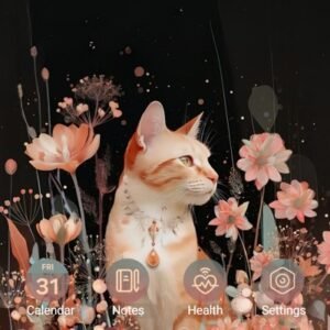 Samsung-Galaxy-Theme-A-Brown-Cat-Among-Red-Flowers_thumb.jpg