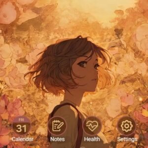 Samsung-Galaxy-Theme-A-Girl-In-The-Garden-With-Red-Flowers_thumb.jpg