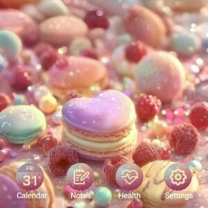 Samsung-Galaxy-Theme-Sparkling-Sweet-Pink-Heart-Macaroons_thumb.jpg