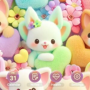 Samsung-Galaxy-Theme-Animal-Friends-Playing-On-Flower-Field_thumb.jpg