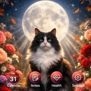 Samsung-Galaxy-Theme-Black-Cat-In-Garden-With-Red-Blossoms_thumb.jpg