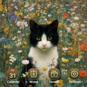 Samsung-Galaxy-Theme-Black-Cat-On-Summer-Flowers_thumb.jpg