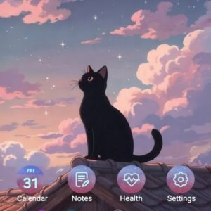 Samsung-Galaxy-Theme-Black-Cat-Sitting-On-Rooftop-Edge_thumb.jpg