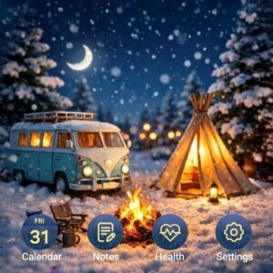 Samsung-Galaxy-Theme-Camping-Falling-Snow-In-Mountain_thumb.jpg