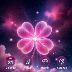 Samsung-Galaxy-Theme-Glowing-Clover-On-Purple-Cloud_thumb.jpg