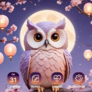 Samsung-Galaxy-Theme-Purple-Owl-On-Cherry-Tree-Branch_thumb.jpg
