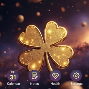 Samsung-Galaxy-Theme-Shining-Golden-Clover-In-Space_thumb.jpg
