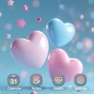 Samsung-Galaxy-Theme-Shiny-Pink-Heart-Shapes-Collection_thumb.jpg