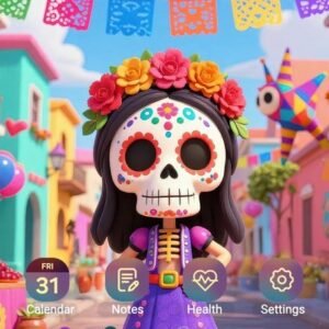 Samsung-Galaxy-Theme-Street-Wreath-Skeleton-Girl-Figure_thumb.jpg