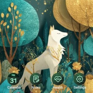 Samsung-Galaxy-Theme-White-Fox-Inside-Deep-Forest-Scene_thumb.jpg