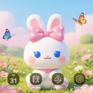 Samsung-Galaxy-Theme-White-Rabbit-Wearing-Pink-Ribbon_thumb.jpg